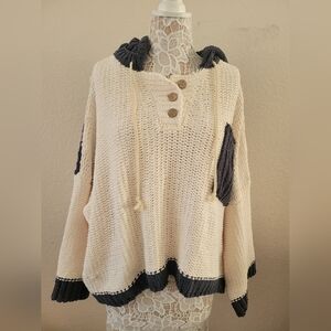 POL Chunky Sweater, Size Large